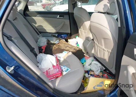 2017 Hyundai Sonata из США, поврежденный, VIN 5NPE24AF2HH531757